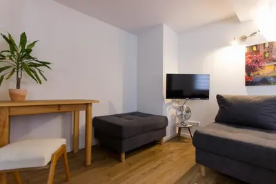 TV/Unterhaltungsangebot in der Unterkunft Citystudio 3 Rosenburgblick in Moselnähe