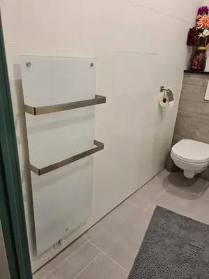 Ein Badezimmer in der Unterkunft Guesthouse Wallenborn - Appartement