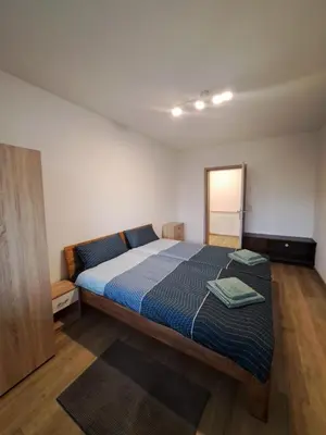 Ein Bett oder Betten in einem Zimmer der Unterkunft Apartment Hermeskeil