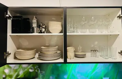 Grundriss der Unterkunft Ganzes Haus mit einer Terrasse, Garten und Klimaanlage