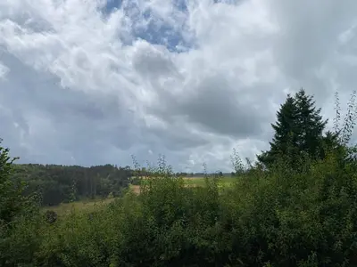 Naturlandschaft in der Nähe des Chalets
