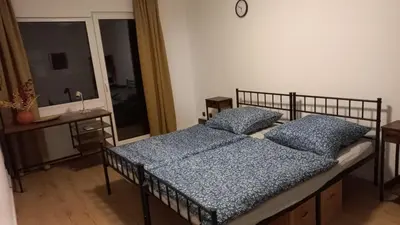 Ein Bett oder Betten in einem Zimmer der Unterkunft An der Stadtmauer