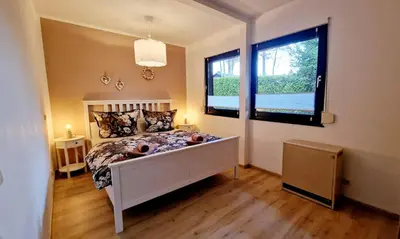 Ein Bett oder Betten in einem Zimmer der Unterkunft LittleHome
