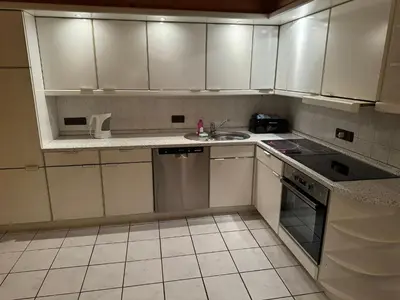 Küche/Küchenzeile in der Unterkunft Familienzeit Apartament