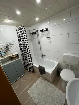 Ein Badezimmer in der Unterkunft Malerisch im Tal der Loreley