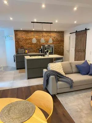 Küche/Küchenzeile in der Unterkunft CityLoft Andernach