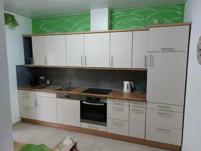 Küche/Küchenzeile in der Unterkunft Apartment direkt an der Lahn