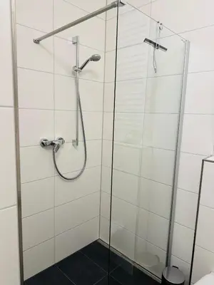 Ein Badezimmer in der Unterkunft Familien Ferienhaus in der Vulkaneifel -Mechthild-