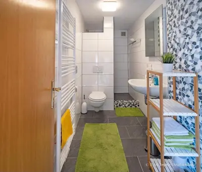 Ein Badezimmer in der Unterkunft Villa Maximin