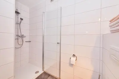Ein Badezimmer in der Unterkunft Ferienwohnung Liva Wohnung C