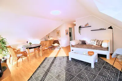 Ein Sitzbereich in der Unterkunft Auszeit mit Moselblick -klimatisiert-