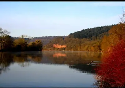 Naturlandschaft in der Nähe der Ferienwohnung