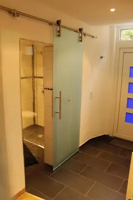 Ein Badezimmer in der Unterkunft Fe Wo Am Alten Rathaus