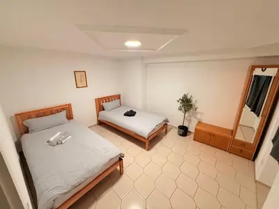 Ein Bett oder Betten in einem Zimmer der Unterkunft Ferienwohnung Neroth