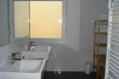 Ein Badezimmer in der Unterkunft Ferienwohnung Ewa