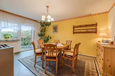 Küche/Küchenzeile in der Unterkunft Ferienhaus Störzel