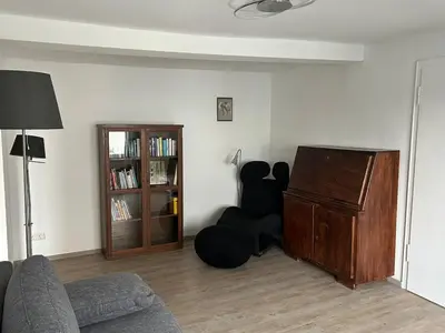 Die Bibliothek in der Ferienwohnung