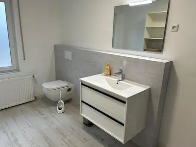 Ein Badezimmer in der Unterkunft Ferienwohnung Baumann