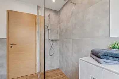 Ein Badezimmer in der Unterkunft PanoramaNest