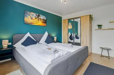 Ein Bett oder Betten in einem Zimmer der Unterkunft PanoramaNest