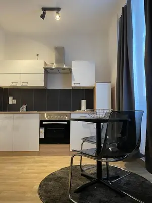 Küche/Küchenzeile in der Unterkunft City Apartments Trier Suite 3