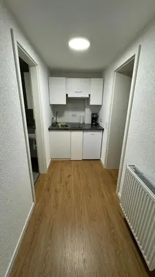 Küche/Küchenzeile in der Unterkunft EasyFlat Apartment WE26