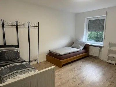 Ein Bett oder Betten in einem Zimmer der Unterkunft StadtQuartier am Rhein WE31