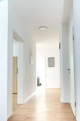 Grundriss der Unterkunft StadtRaum mit 3 Zimmer am Rhein WE5