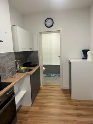 Küche/Küchenzeile in der Unterkunft Tag & Nacht Apartment WE27