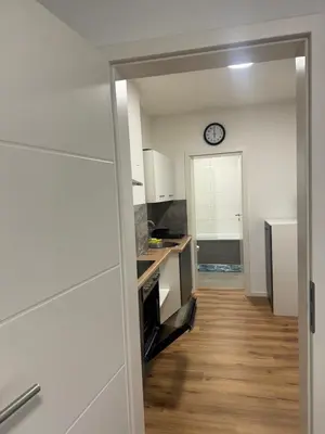 Küche/Küchenzeile in der Unterkunft Tag & Nacht Apartment WE27