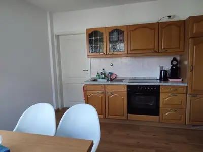 Küche/Küchenzeile in der Unterkunft Ferienhaus Änni Kempenich
