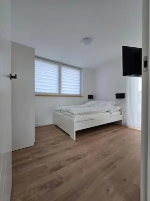 Ein Bett oder Betten in einem Zimmer der Unterkunft Hunsrücker Tiny Ferien L