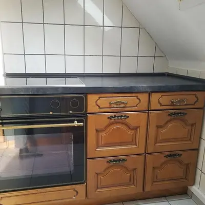 Küche/Küchenzeile in der Unterkunft Sonnenhaus Oppenhausen