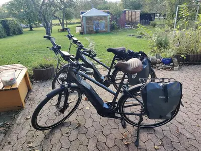 Radfahren an der Unterkunft Sonnenhaus Oppenhausen oder in der Nähe