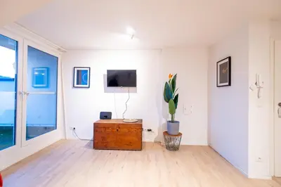 TV/Unterhaltungsangebot in der Unterkunft Penthouse Wohnung mit Terrasse