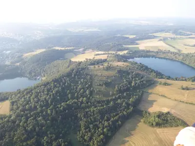 Naturlandschaft in der Nähe des Ferienhauses