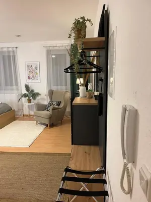 TV/Unterhaltungsangebot in der Unterkunft Koblenz Studio City Apartment
