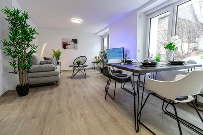 TV/Unterhaltungsangebot in der Unterkunft FeWoMo Stilvolles EG Appartment, Brauneberg, 4 Pers, Boots Slipanlage, Moselradweg, Seniorengerecht
