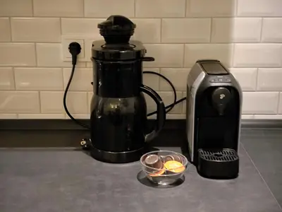 Kaffee-/Teezubehör in der Unterkunft Haus Rosalinde