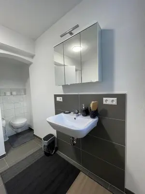 Ein Badezimmer in der Unterkunft Ferienhaus - Eifeltraum - Salm