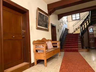 TV/Unterhaltungsangebot in der Unterkunft Haus Engelhardt Gemütliche Wohnung Christine