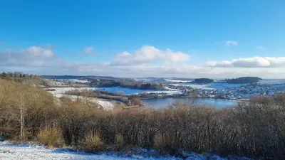 Naturlandschaft in der Nähe der Ferienwohnung