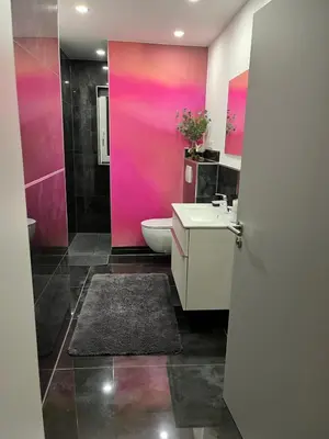 Küche/Küchenzeile in der Unterkunft Luxuriöse Ferienwohnung EG