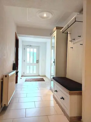Küche/Küchenzeile in der Unterkunft Ferienwohnung auf Hof Santangelo