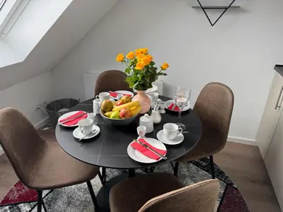 Essen in der Ferienwohnung oder in der Nähe