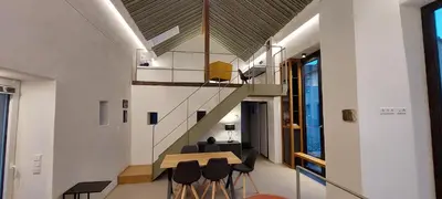 Grundriss der Unterkunft Scheune als besonderes Ferienhaus in der Südeifel - SCHEIA