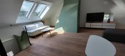 TV/Unterhaltungsangebot in der Unterkunft Ferienhaus mit Baukulturpreis in der Südeifel - Ferienhaus TRÄNK