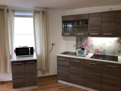 Küche/Küchenzeile in der Unterkunft Ferienwohnung 3 Löhr Koblenz