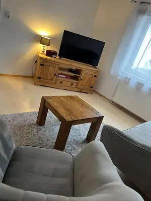 TV/Unterhaltungsangebot in der Unterkunft Ferienwohnung 5 in direkter Nähe zum Rhein