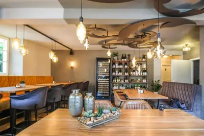 Getränke in der Unterkunft Warsberger Weinhof - Hotel & Weinwirtschaft